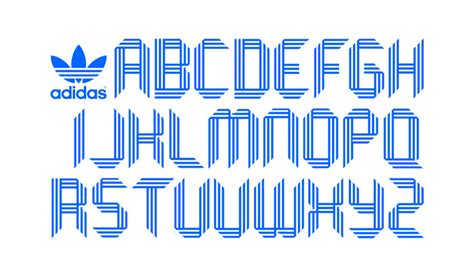 adidas schriftart